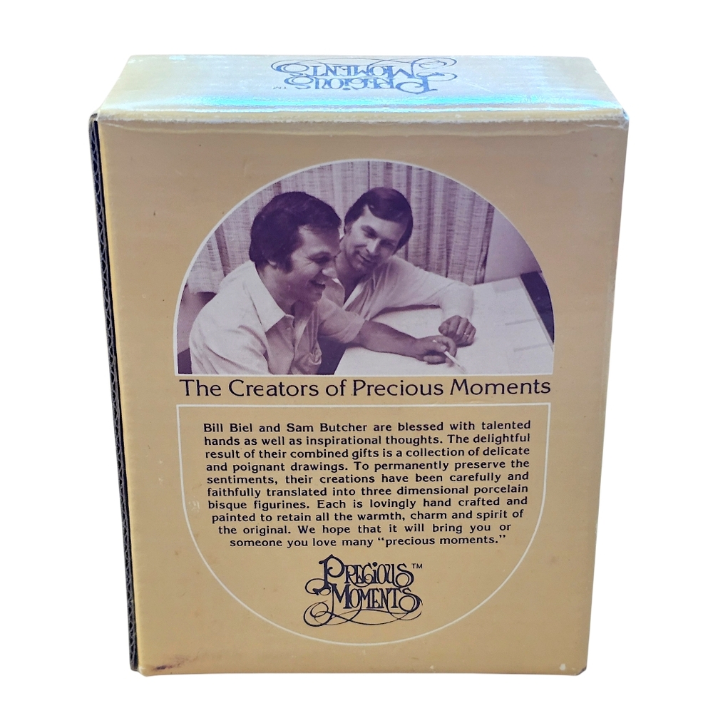 Precious Moments™ 1982 "Our First Christmas Together" Ornament #E-2385 - Picture 8 of 12